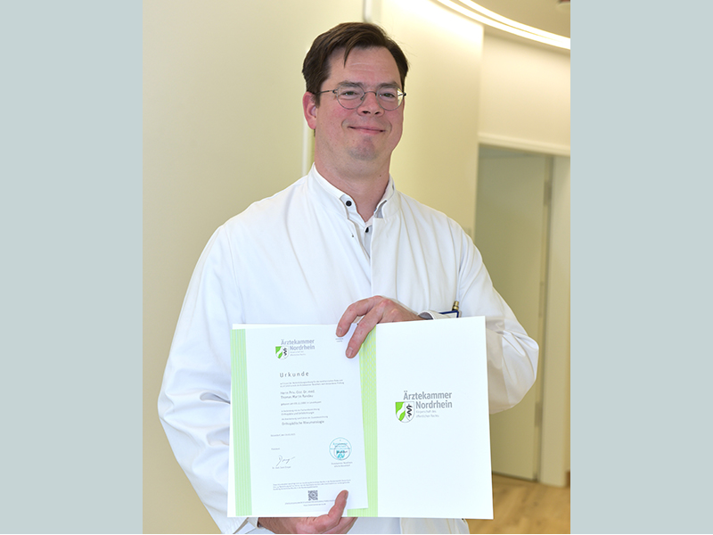 PD Dr. Thomas Randau Zusatzqualifikation Rheumatologie