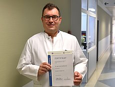 Dr. Frank Schellhammer mit Zertifikat "Künstliche Intelligenz"