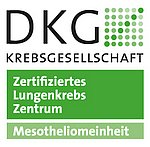 DKG Zertifiziertes Lungenkrebszentrum Mesotheliomeinheit DKG Zertifiziertes Lungenkrebszentrum Mesotheliomeinheit